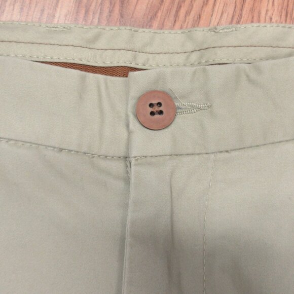 TOMMY BAHAMA REGULAR FIT SHORTS COTTON/SPANDEX SHORTS KHAKI Sz 32 - Picture 2 of 5